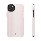 Baby Pink Soft Stripes