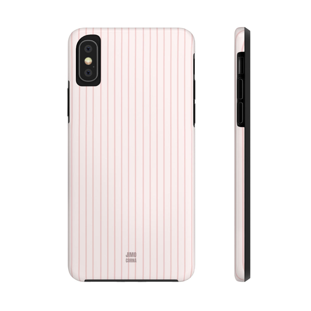 Baby Pink Soft Stripes