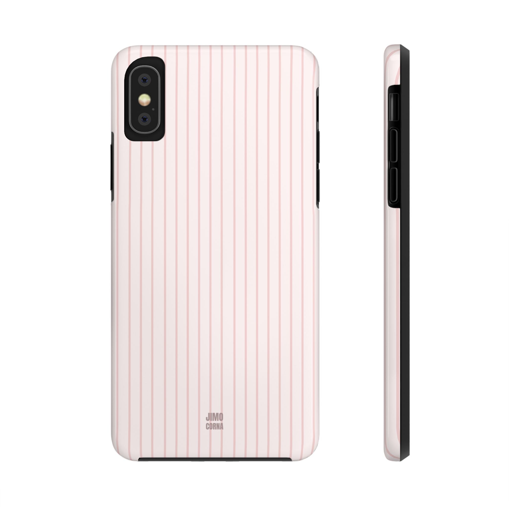 Baby Pink Soft Stripes