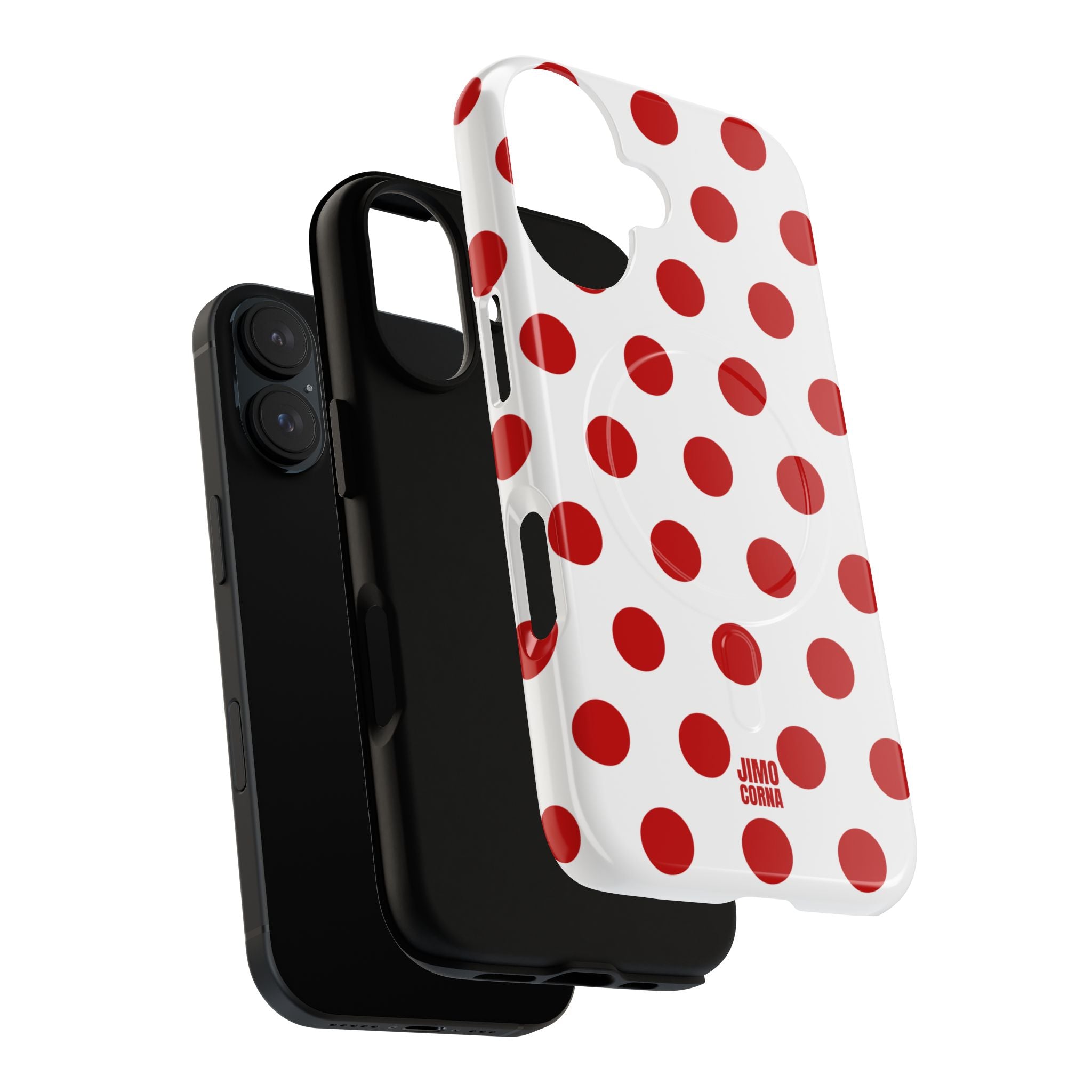 Big Polka Dot | White and Red