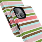 Sweet Candy Stripes MagSafe iPhone Case