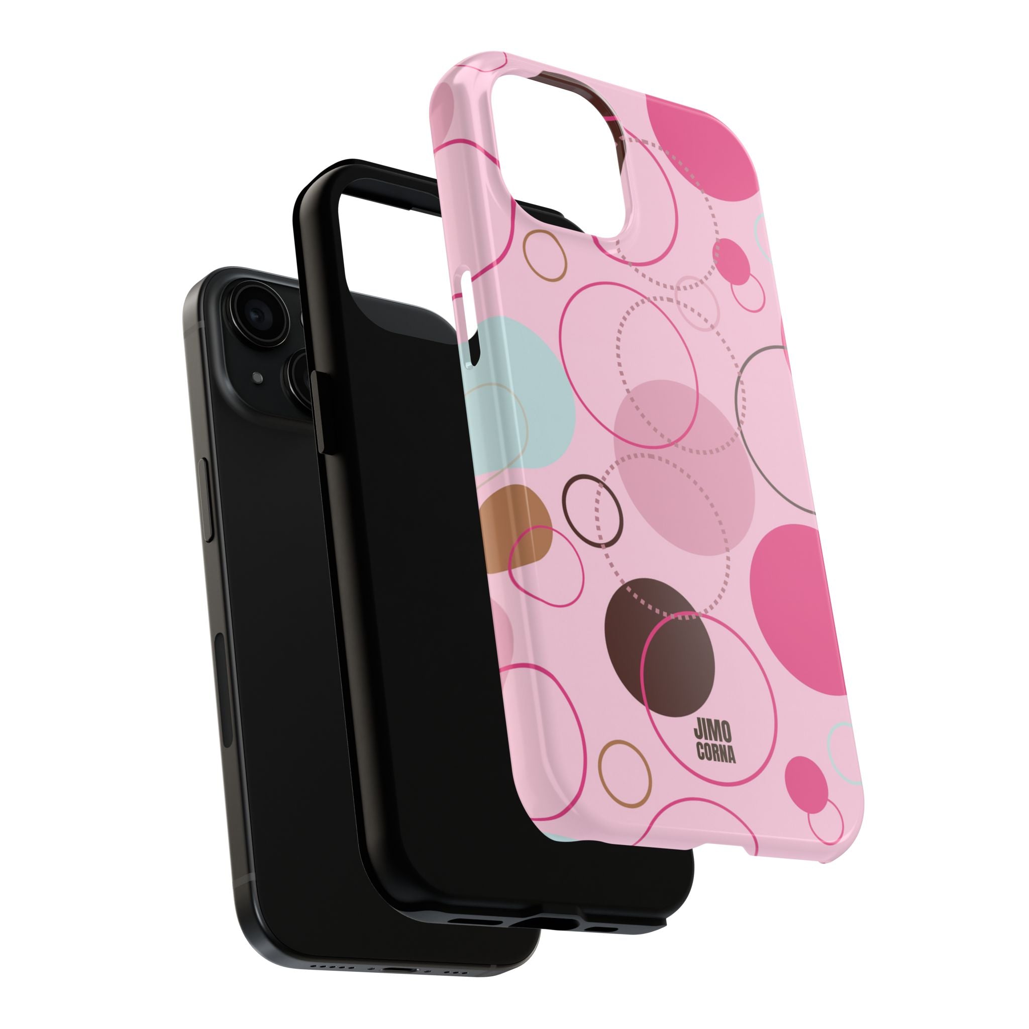 Spiral Pop iPhone Case | Pink