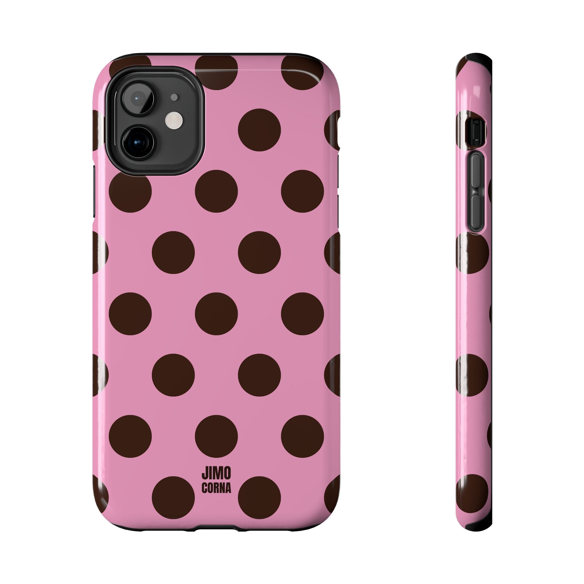 Big Polka Dot | Pink and Black