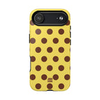 Big Polka Dot | Yellow and Brown
