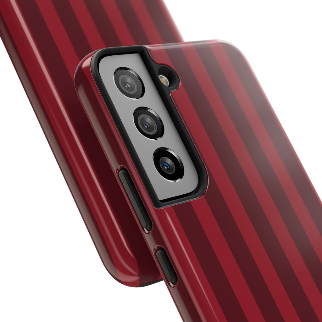 Bold Stripes Samsung Galaxy Case | Cherry