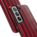Bold Stripes Samsung Galaxy Case | Cherry