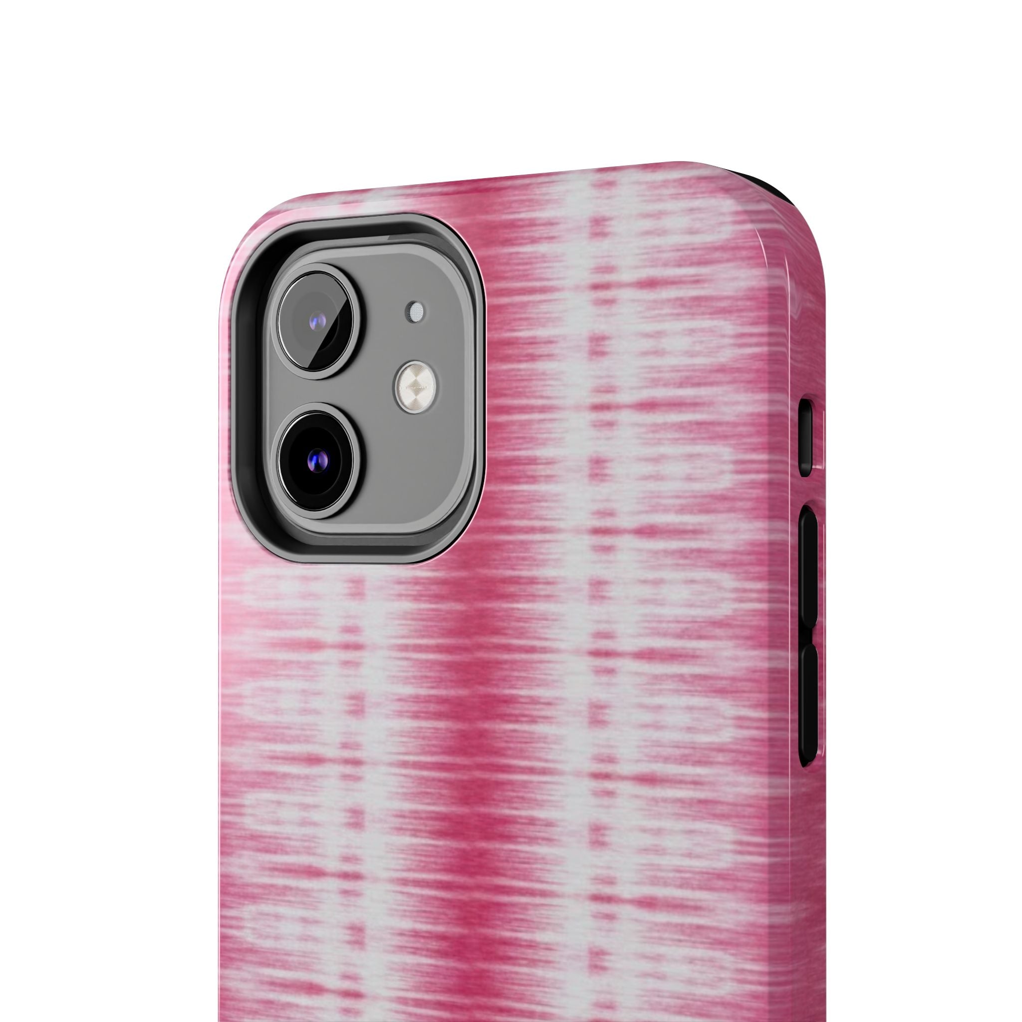 Pink Woven Texture iPhone Case