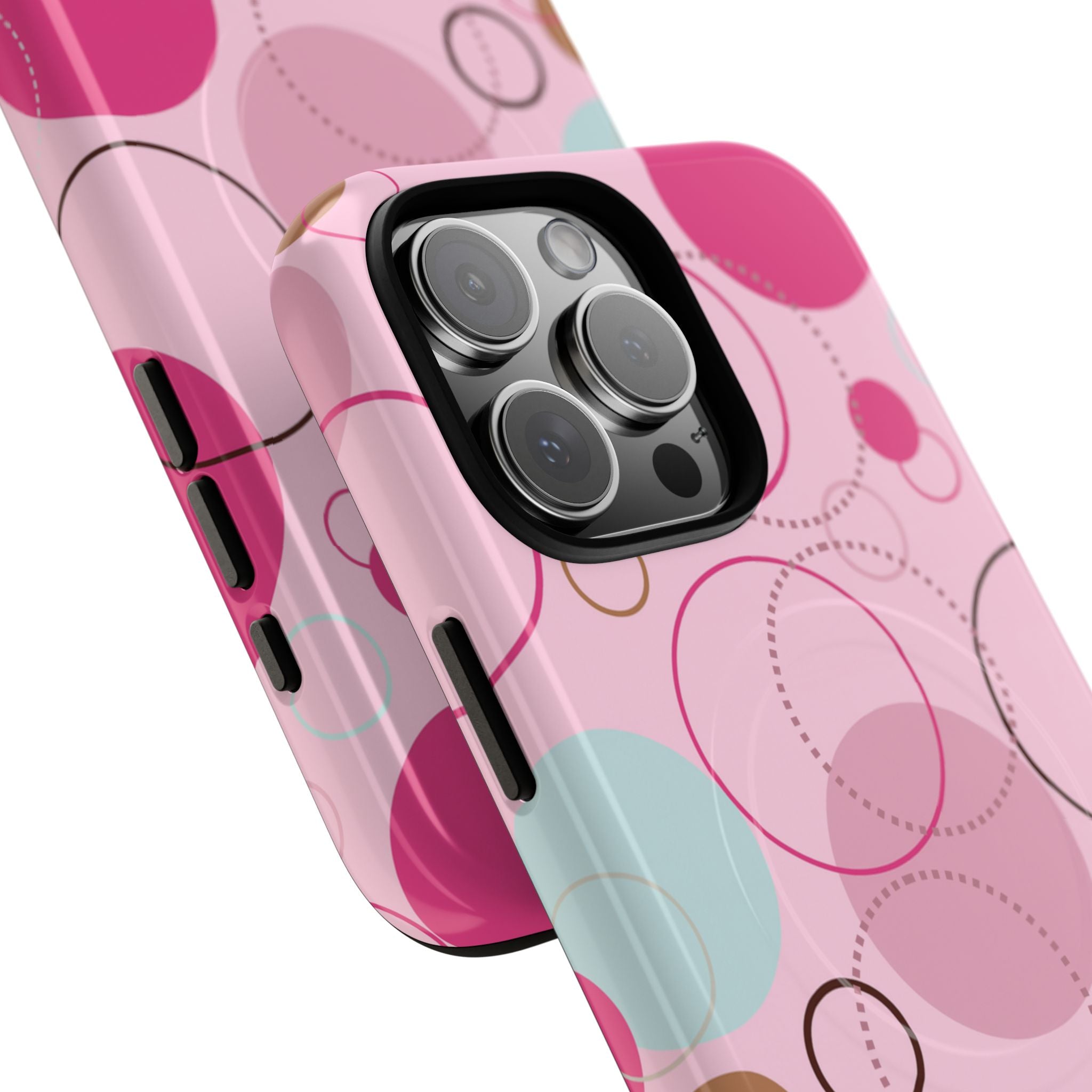 Spiral Pop MagSafe iPhone Case | Pink