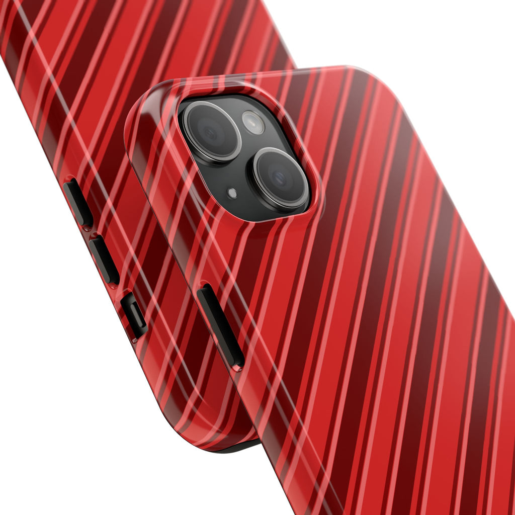 Angelina Stripes | Cherry - iPhone Case