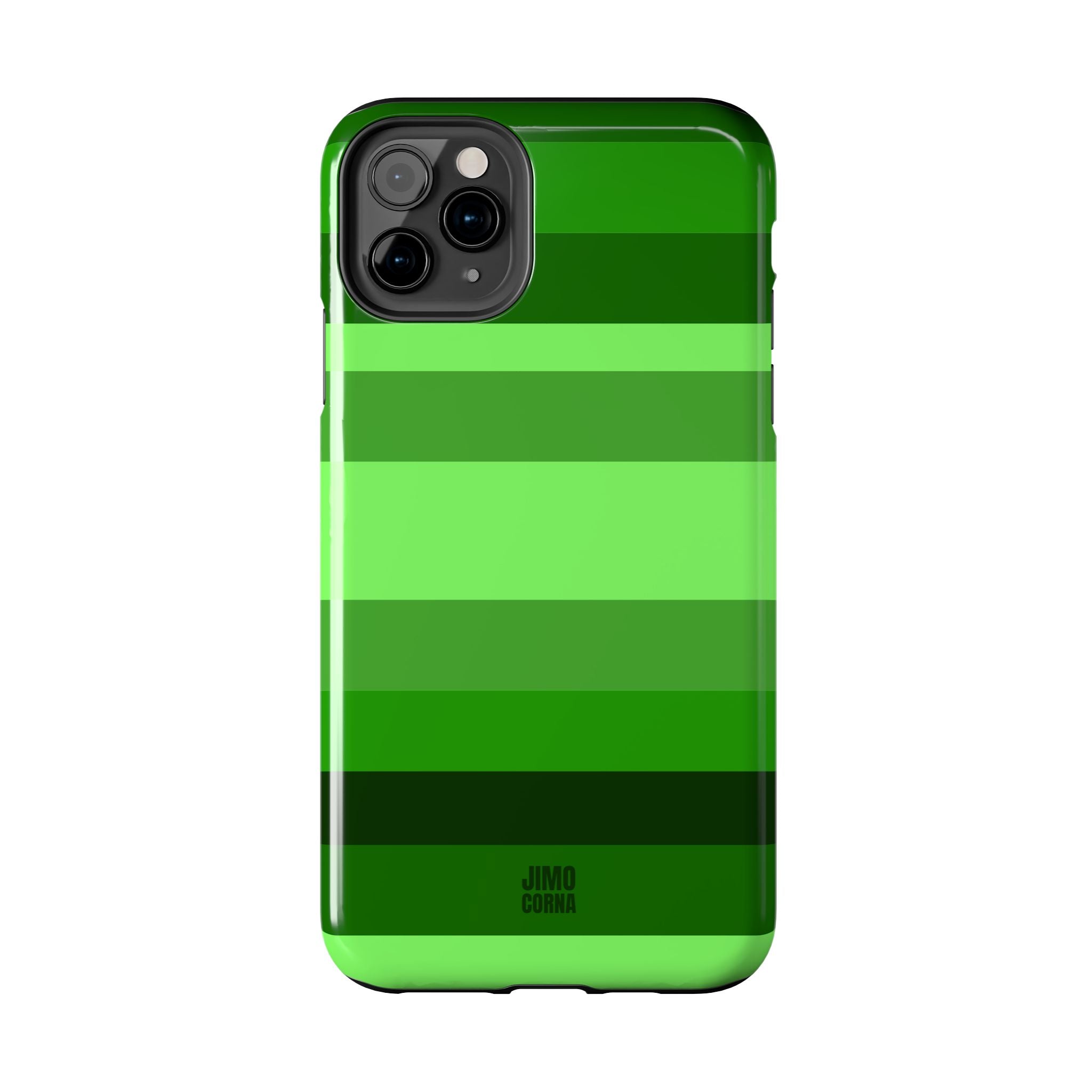 Matcha Stripe iPhone Case