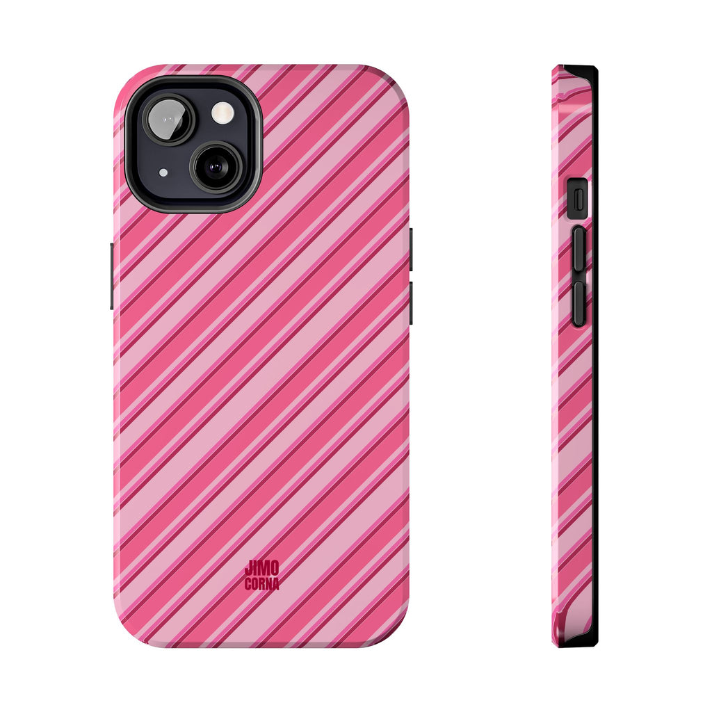 Angelina Stripes | Hot Pink - iPhone Case