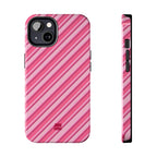 Angelina Stripes | Hot Pink - iPhone Case