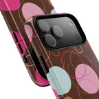 Spiral Pop MagSafe iPhone Case | Brown