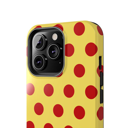 Big Polka Dot | Yellow and Red