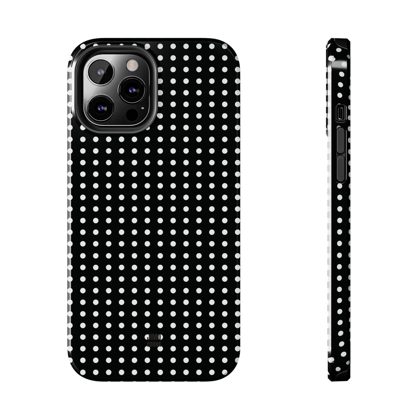 Black Polka Dot