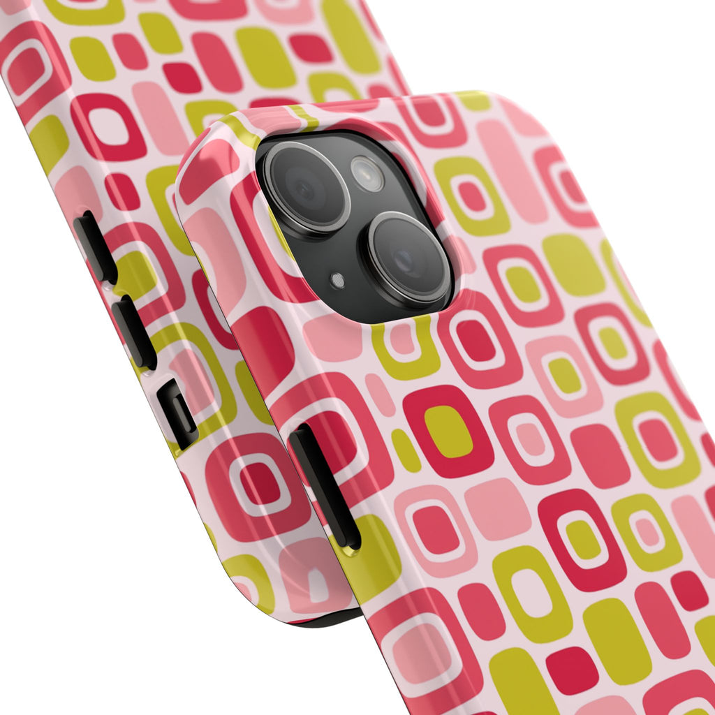 Bubble Pop Geometry iPhone Case