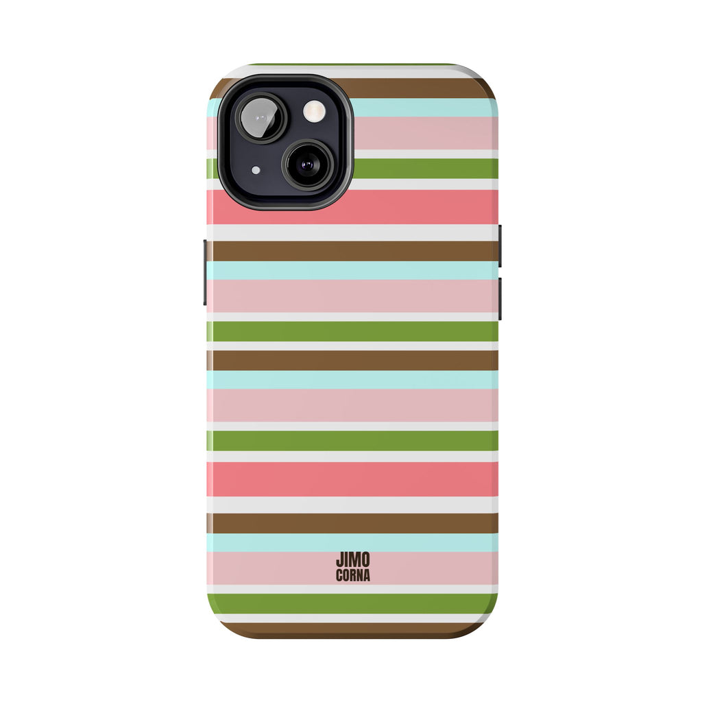Sweet Candy Stripes iPhone Case
