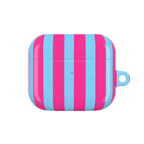 Bold Stripes AirPods Case | Cotton Candy