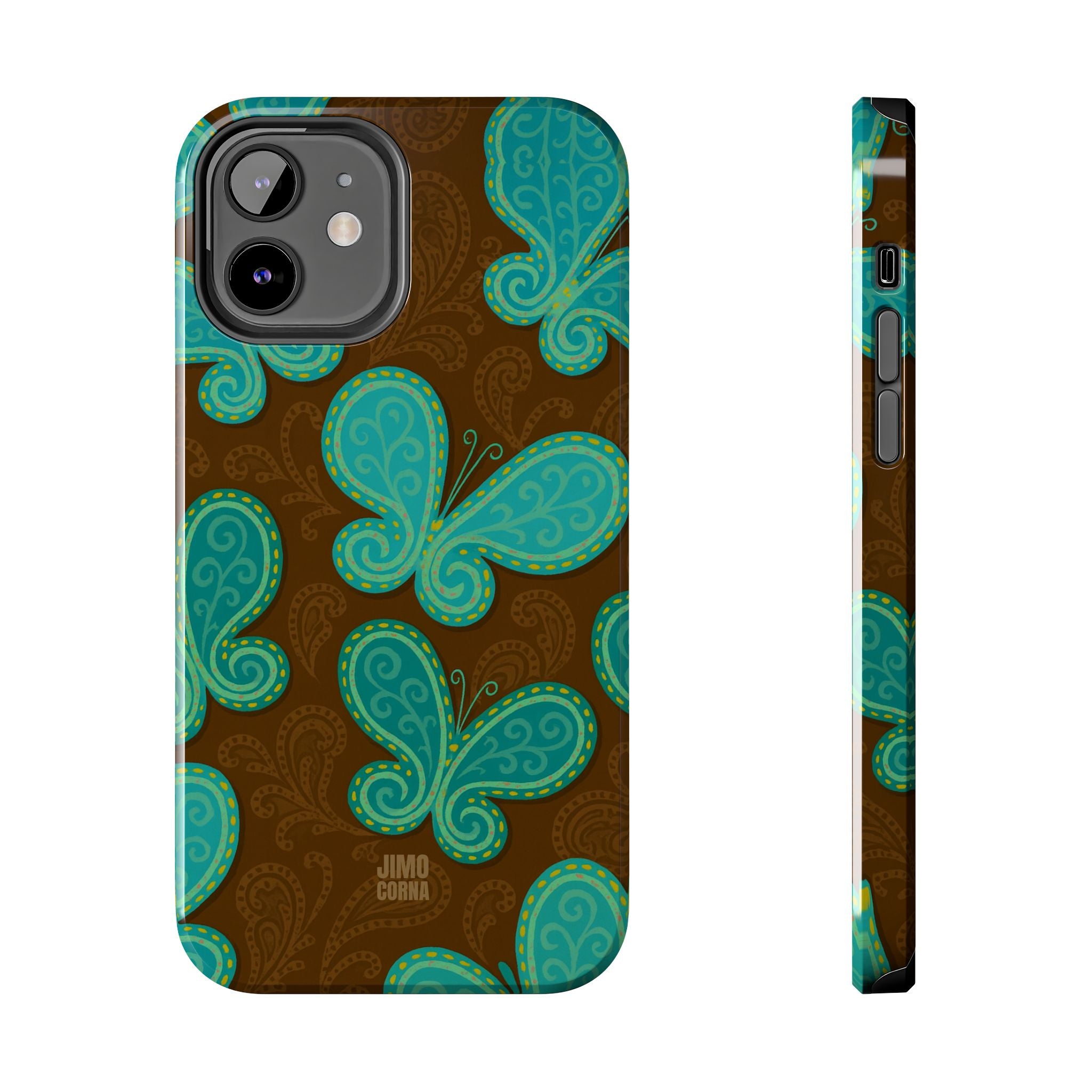 Cocoa Breeze Butterflies iPhone Case