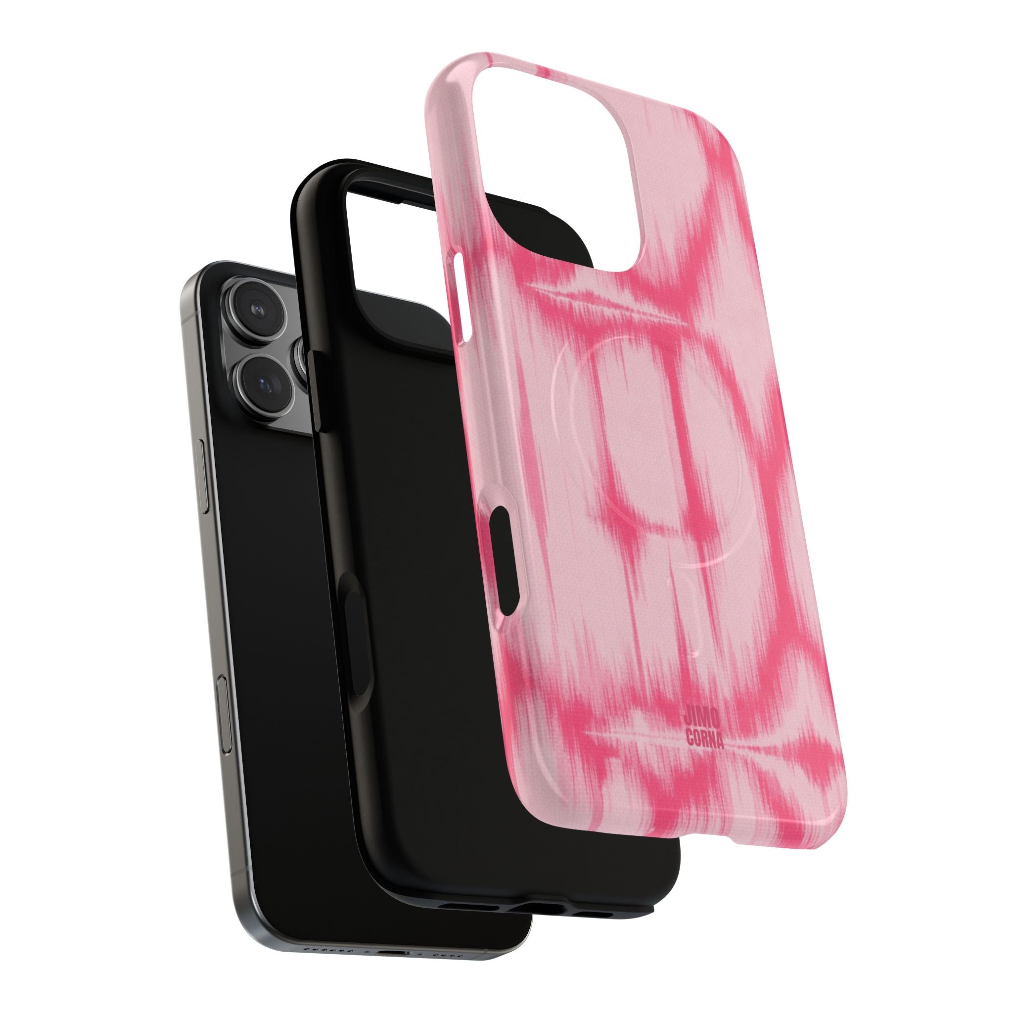 Taupe MagSafe iPhone Case | Pink
