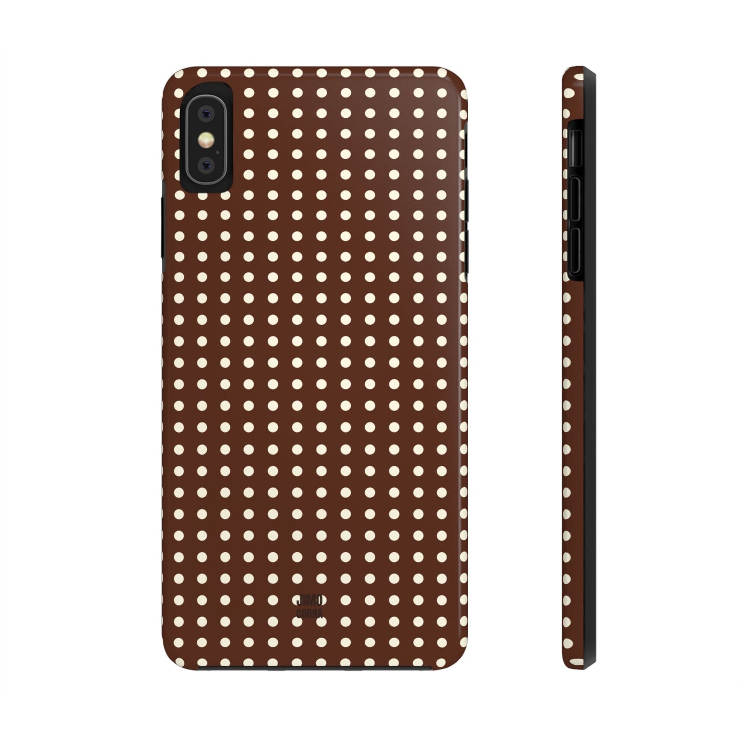 Brown Polka Dot