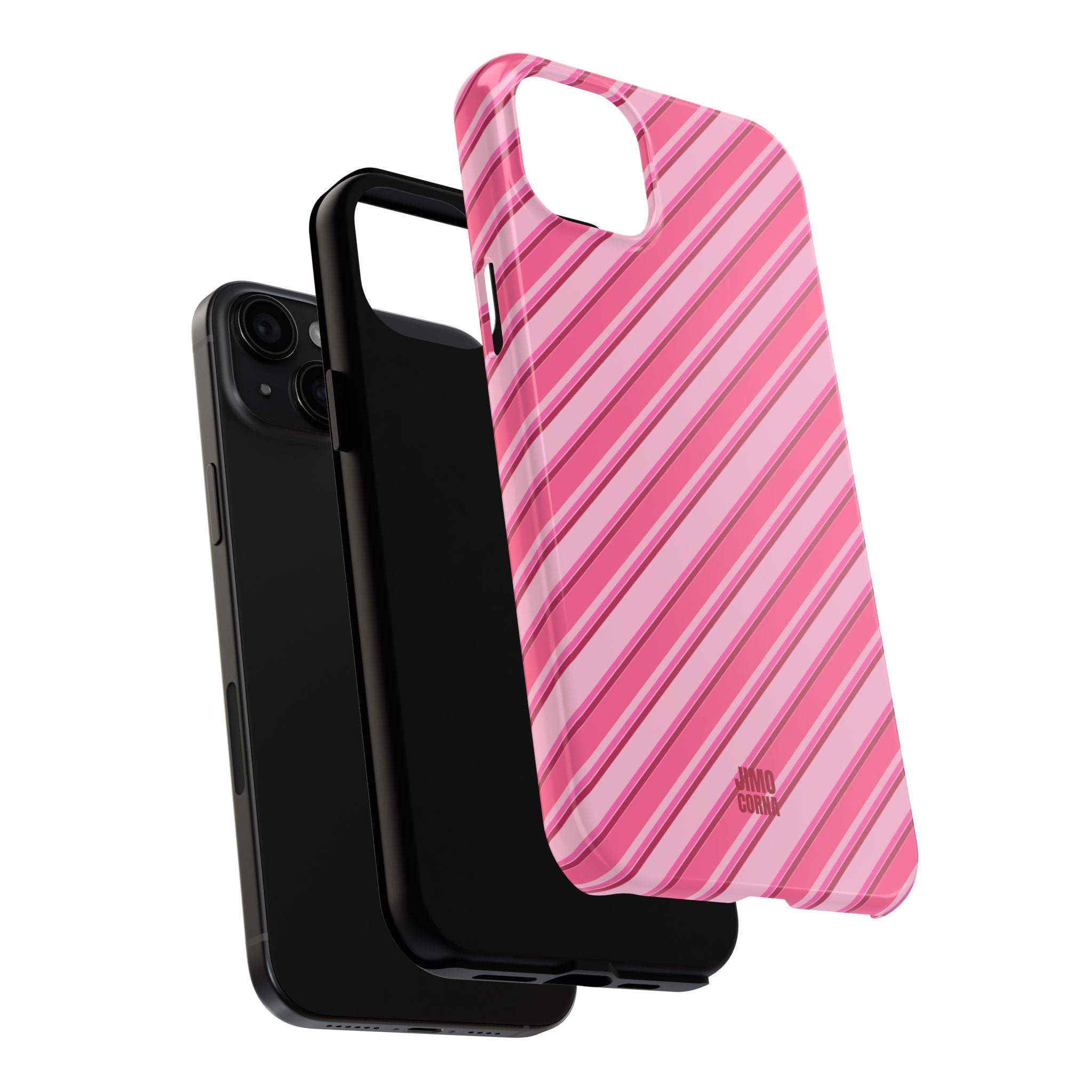 Angelina Stripes | Hot Pink - iPhone Case