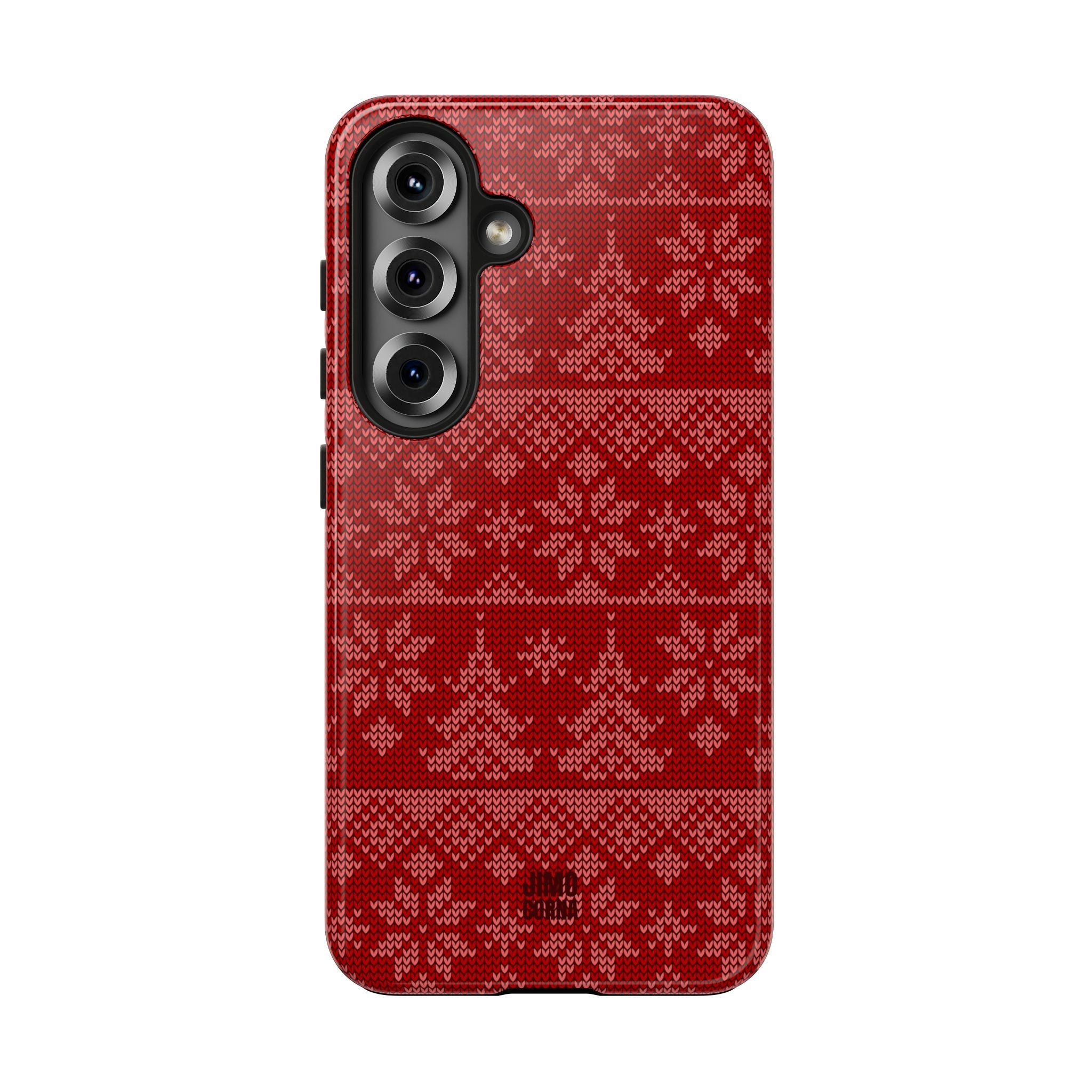 Holiday Knit | Red iPhone Case