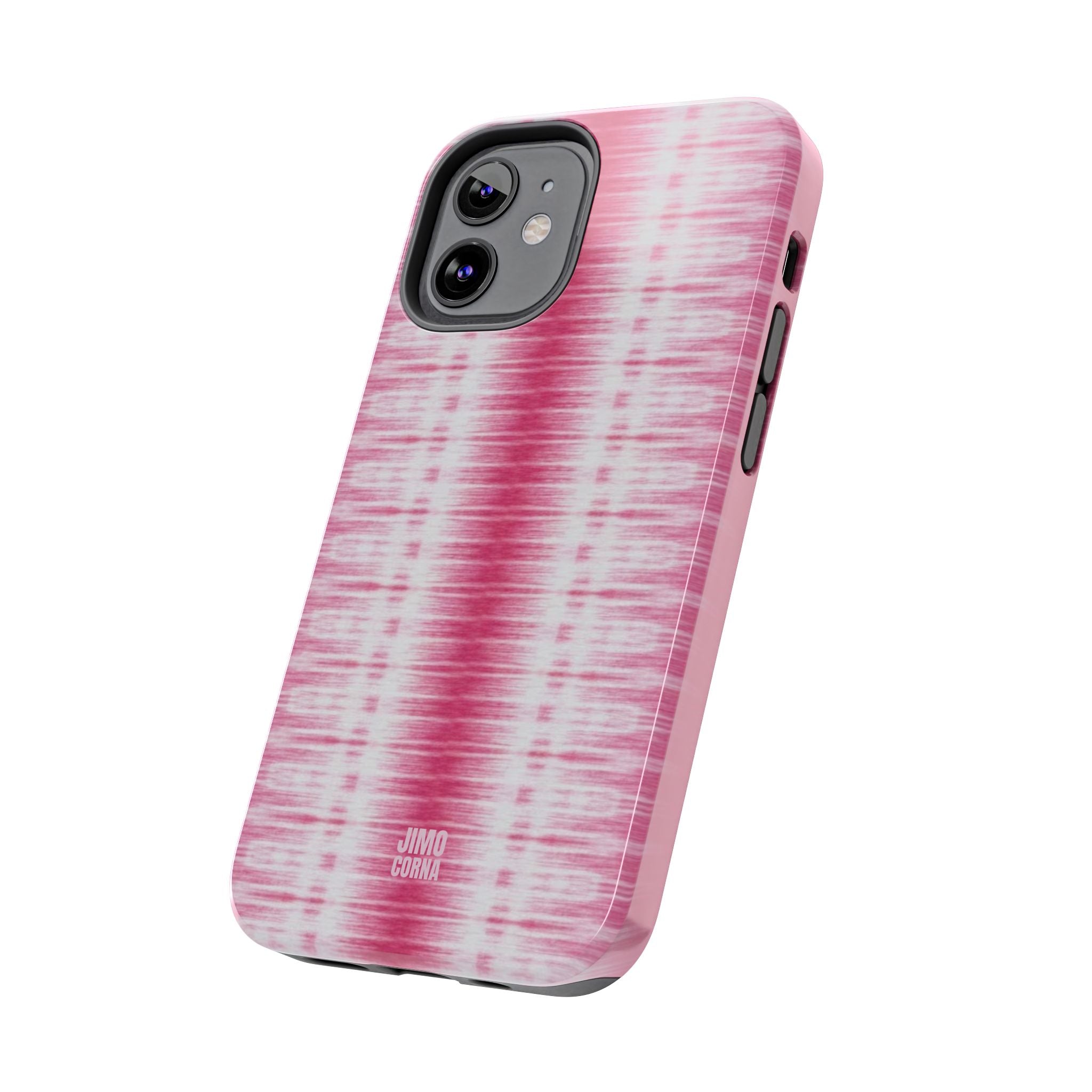 Pink Woven Texture iPhone Case