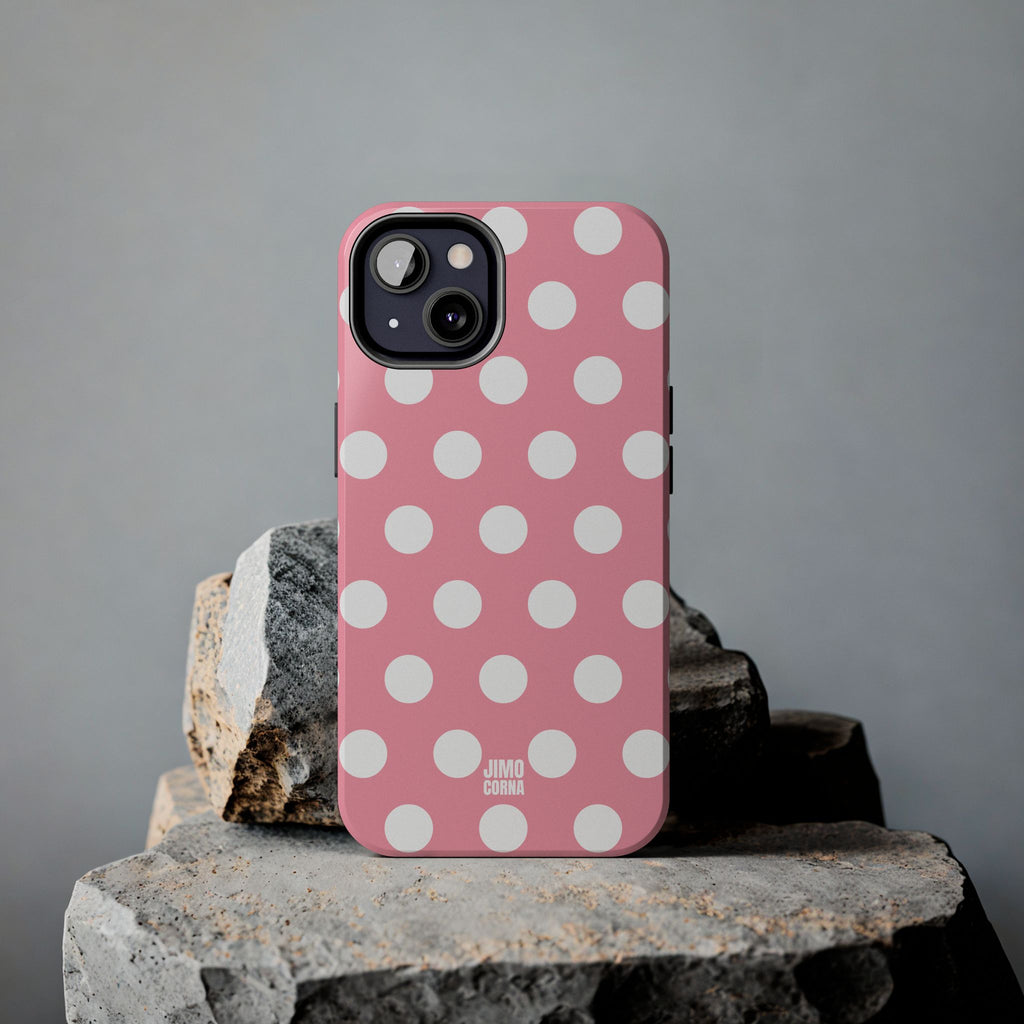 Big Polka Dot | Pink and White