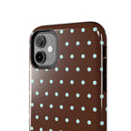 Polka Dot | Brown and Blue