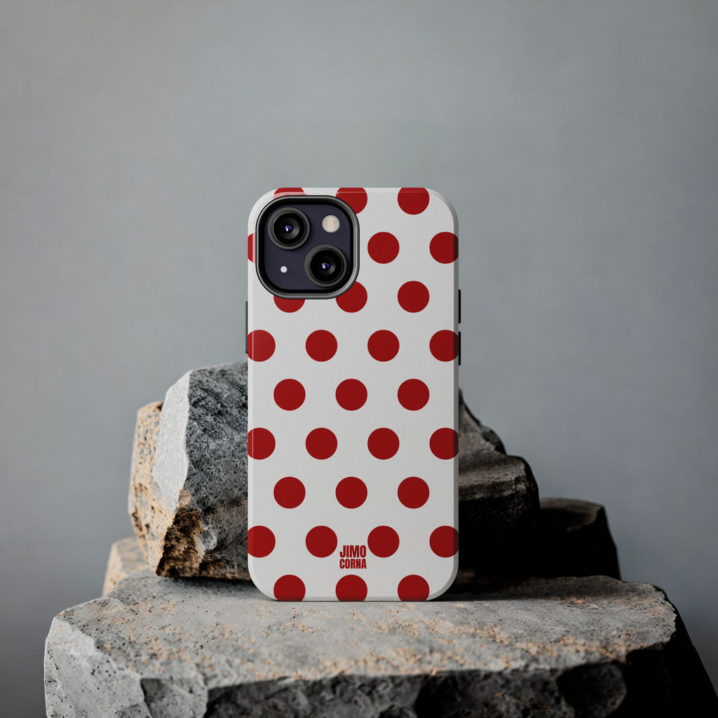 Big Polka Dot | White and Red