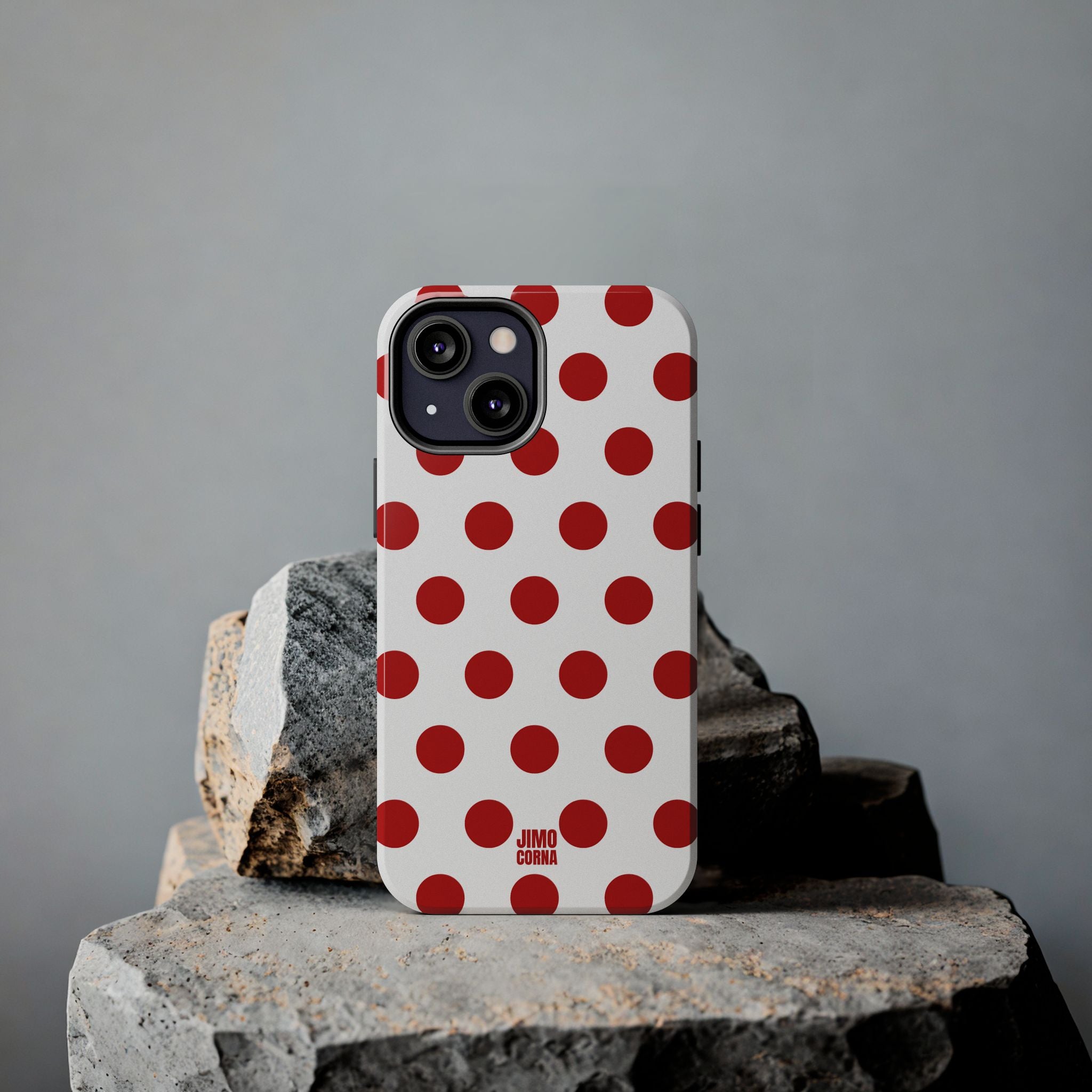 Big Polka Dot | White and Red