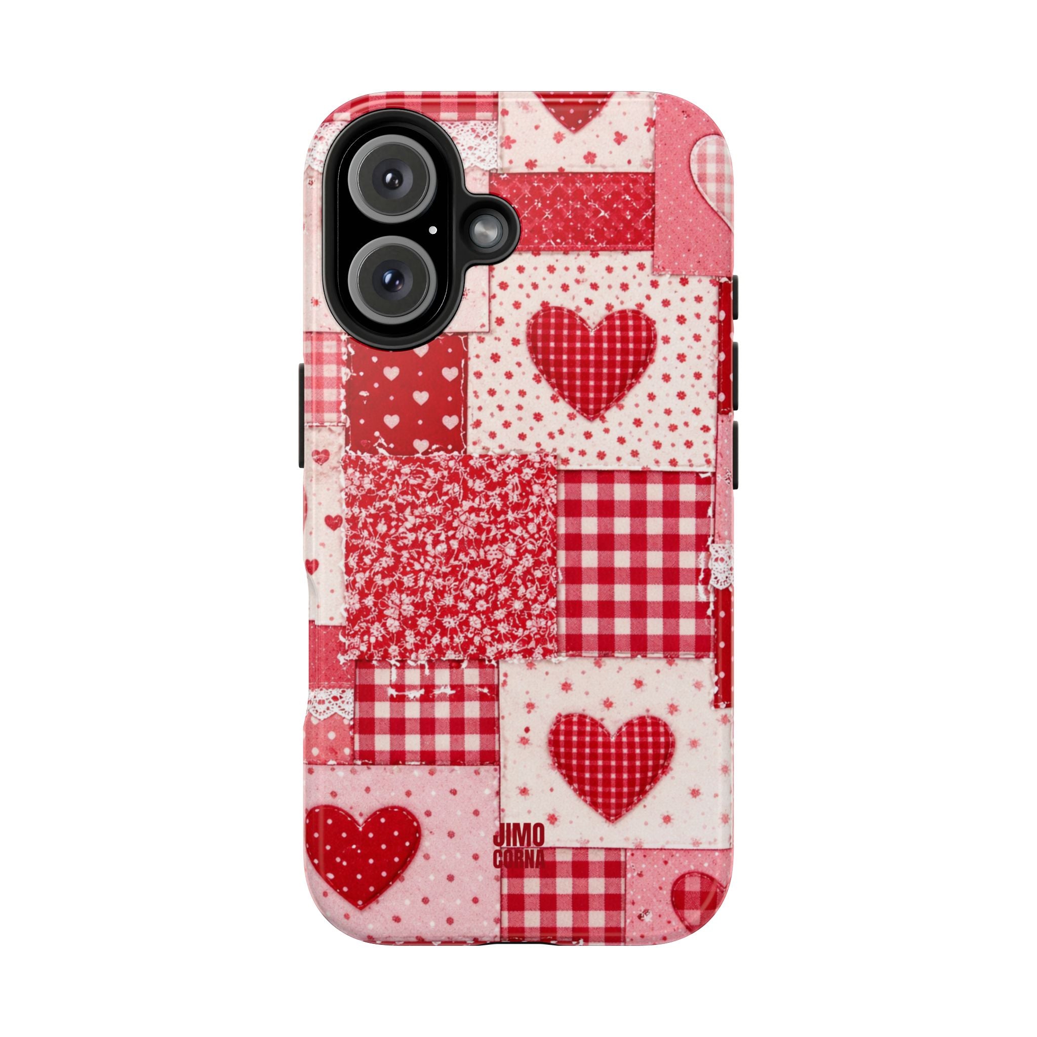 Patchwork Heart iPhone Case