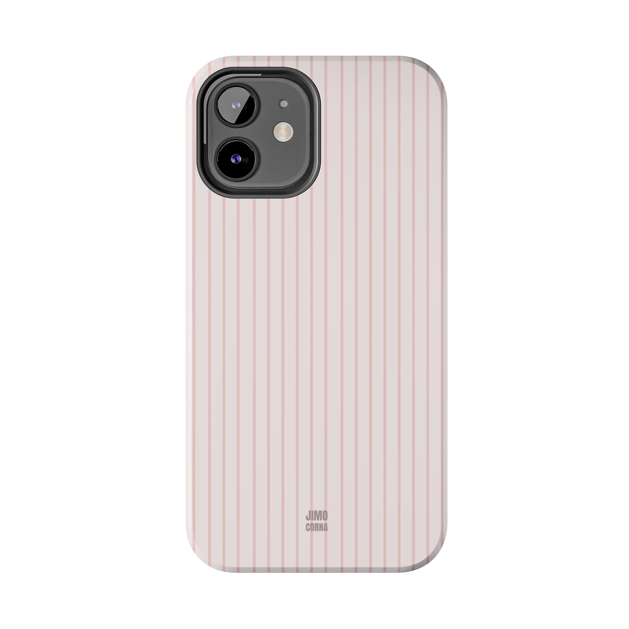 Baby Pink Soft Stripes