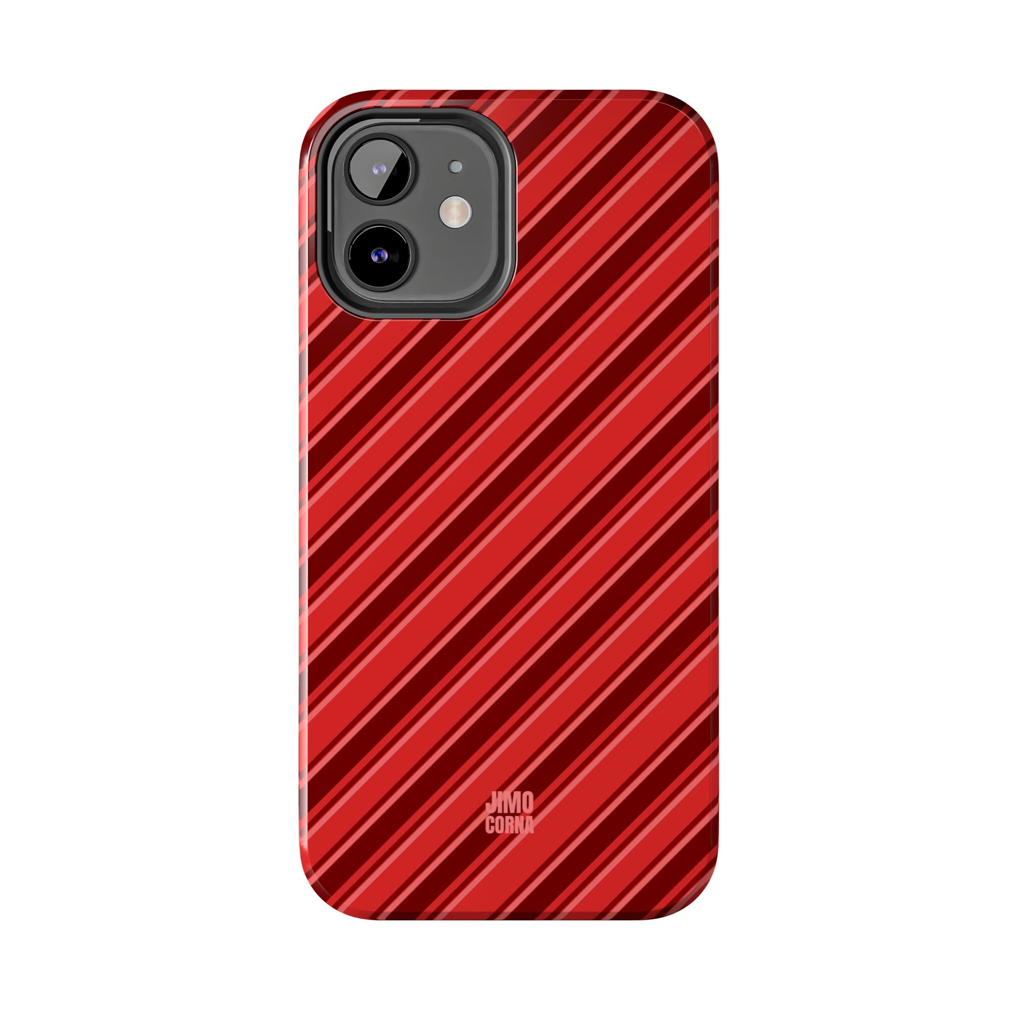 Angelina Stripes | Cherry - iPhone Case