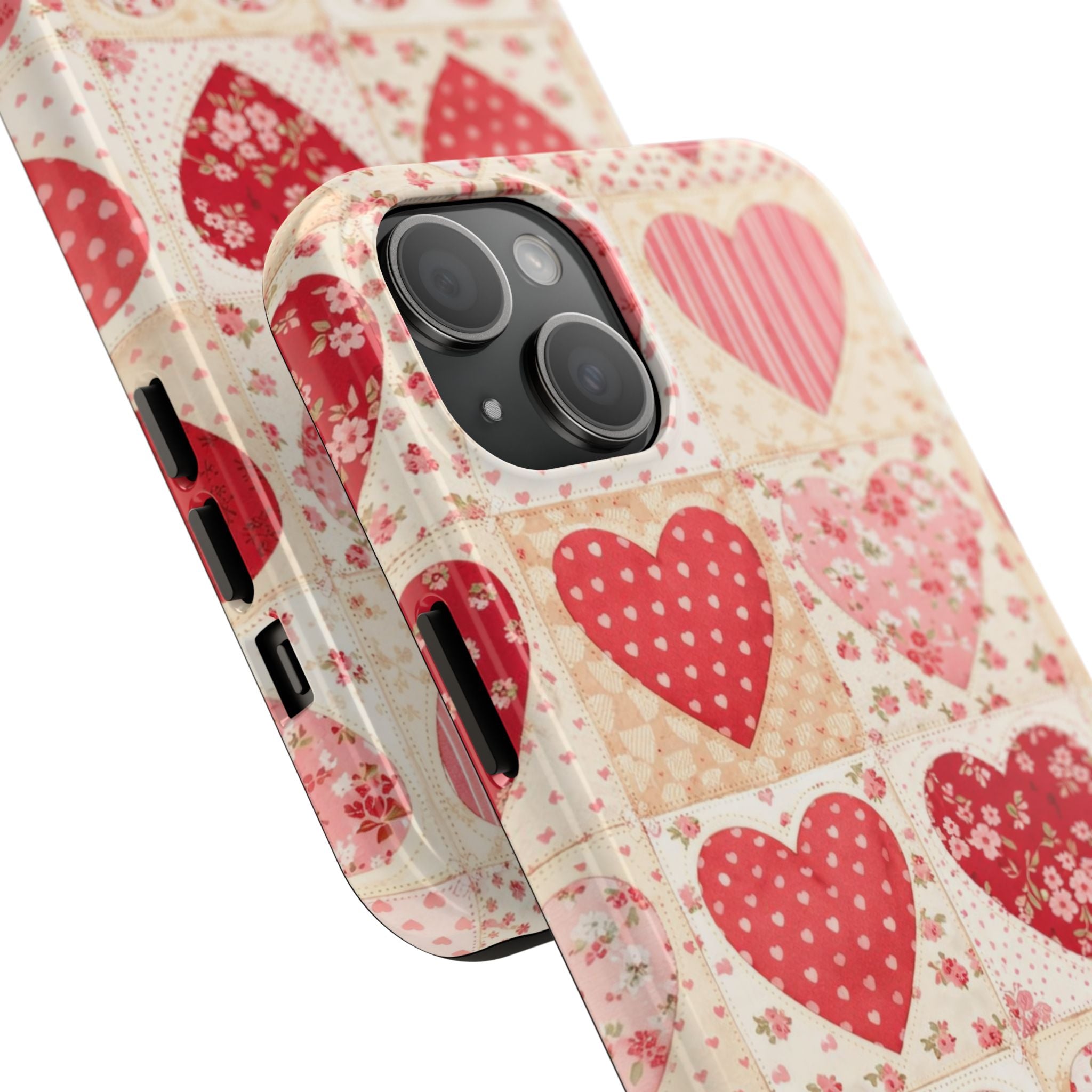 Sweetheart Patchwork iPhone Case