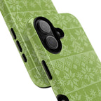 Holiday Knit | Green MagSafe iPhone Case