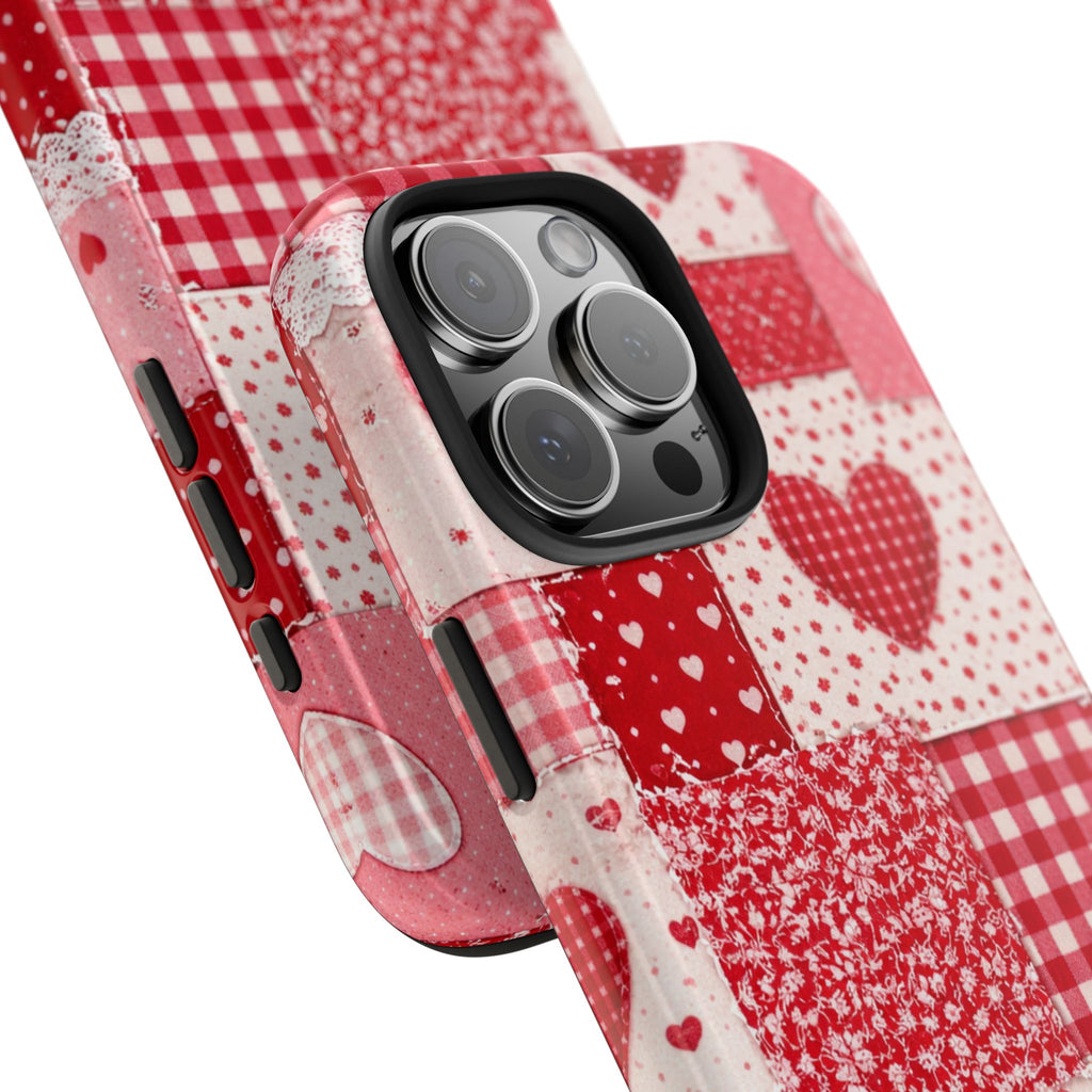 Patchwork Heart iPhone Case