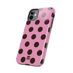 Big Polka Dot | Pink and Black