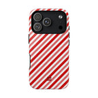 Candy Cane MagSafe iPhone Case