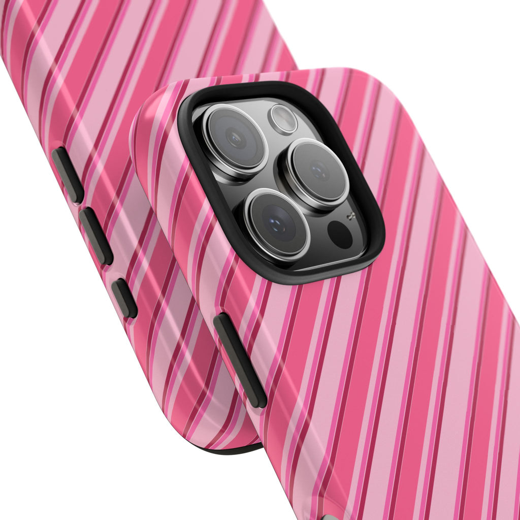 Angelina Stripes | Hot Pink - iPhone Case