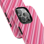 Angelina Stripes | Hot Pink - iPhone Case