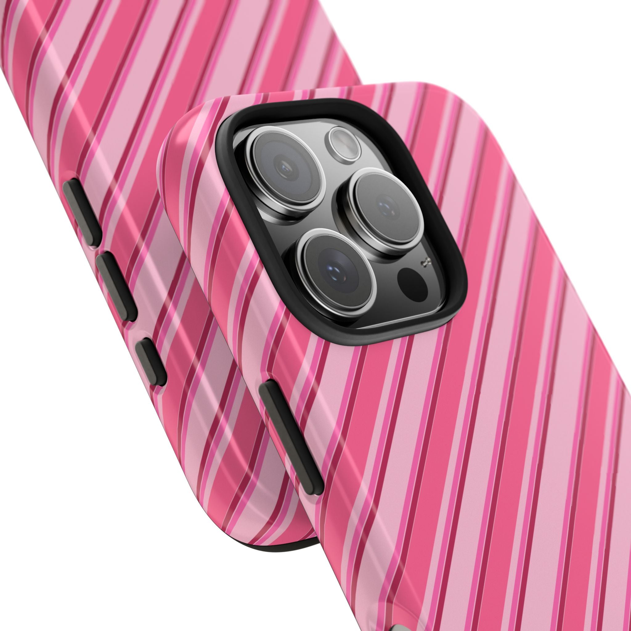 Angelina Stripes | Hot Pink - iPhone Case