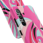 Pink Tropic Swirl Samsung Galaxy Case