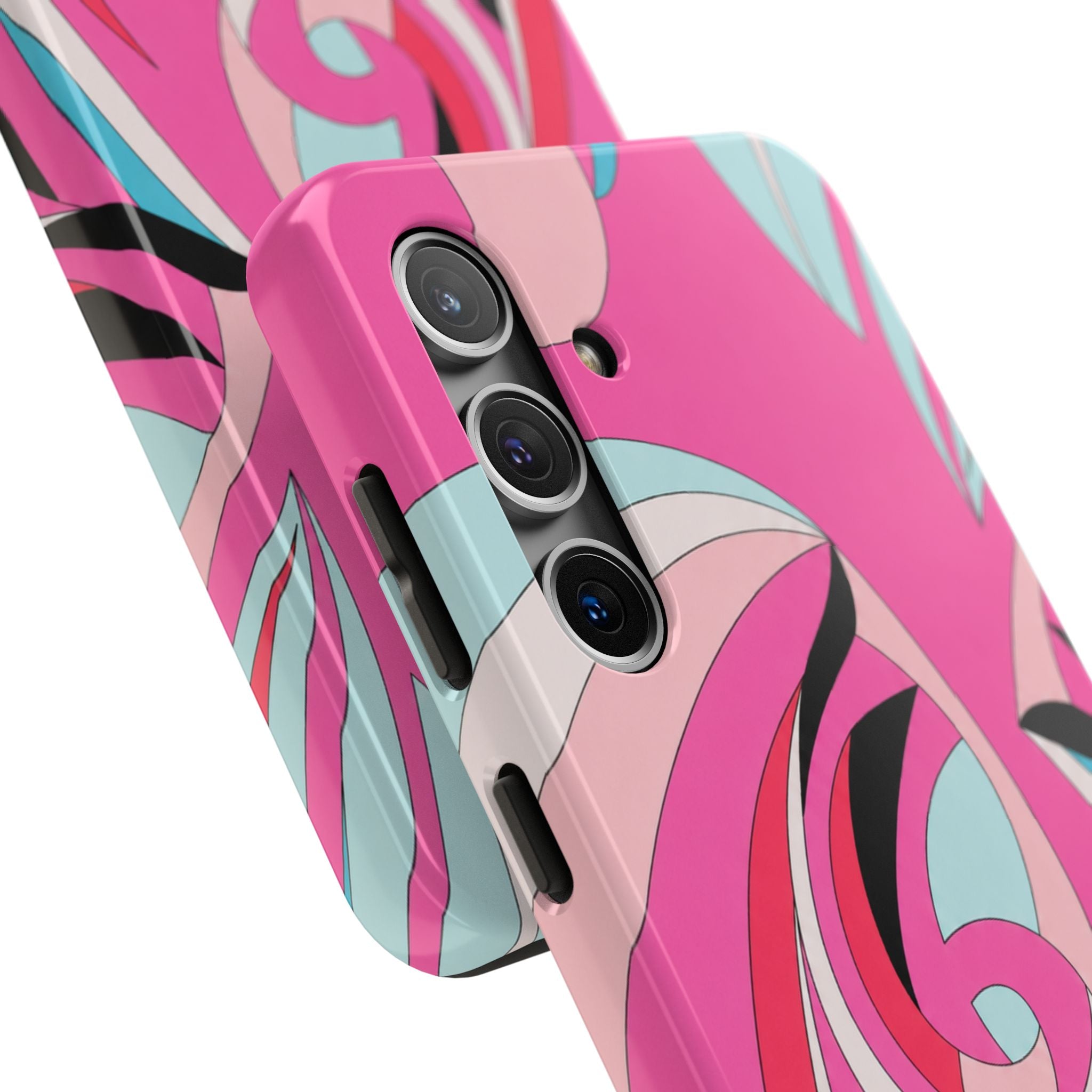 Pink Tropic Swirl Samsung Galaxy Case