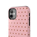 Polka Dot | Pink and Brown