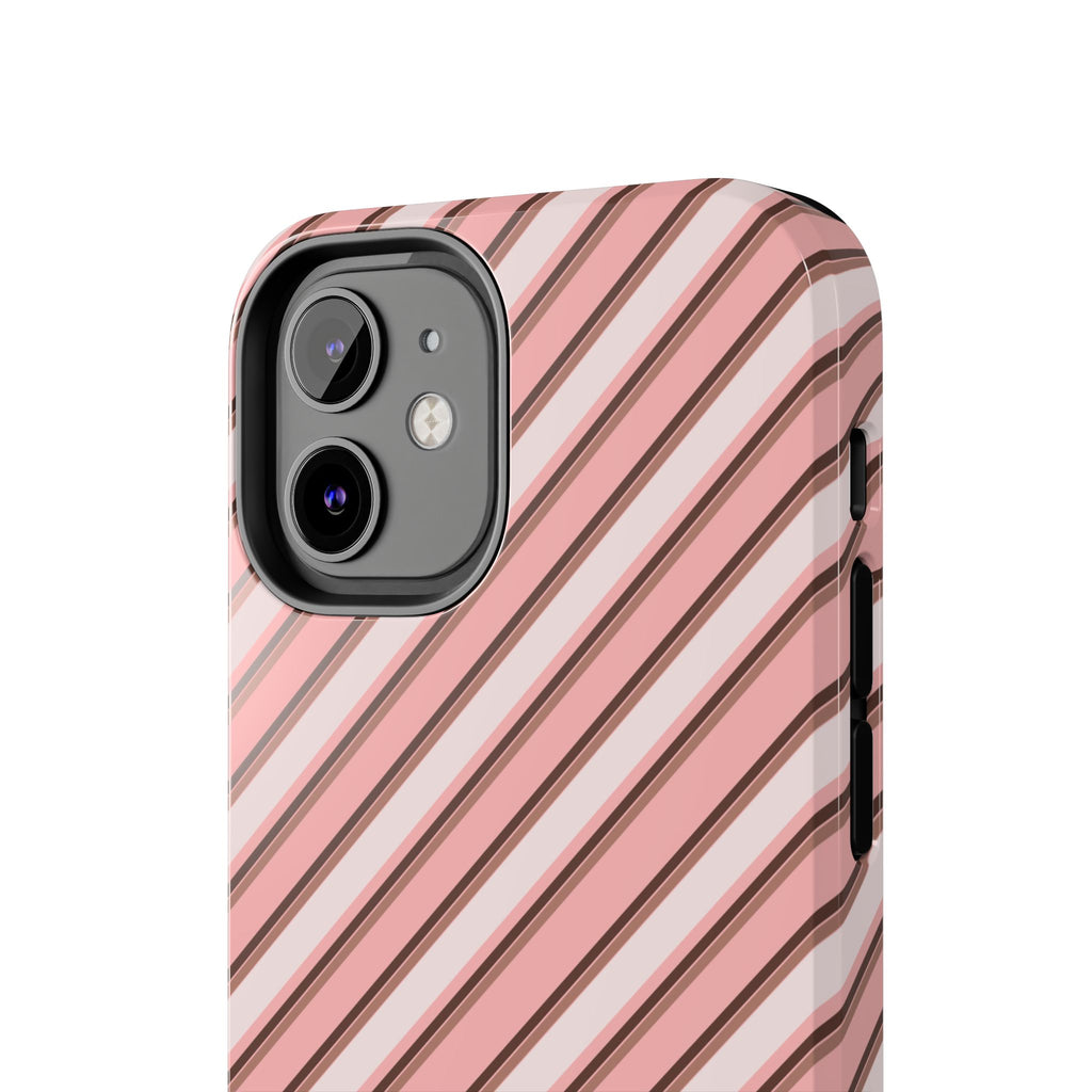 Angelina Stripes | Pink - iPhone Case