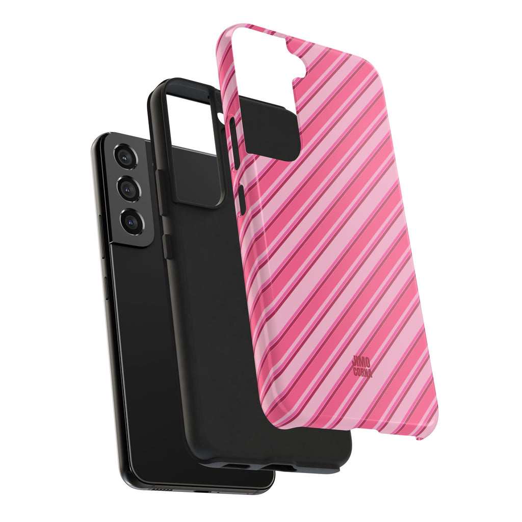 Angelina Stripes | Hot Pink - Samsung Galaxy Case