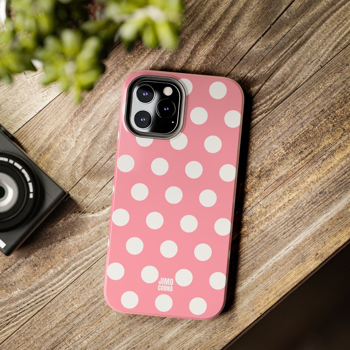 Big Polka Dot | Pink and White