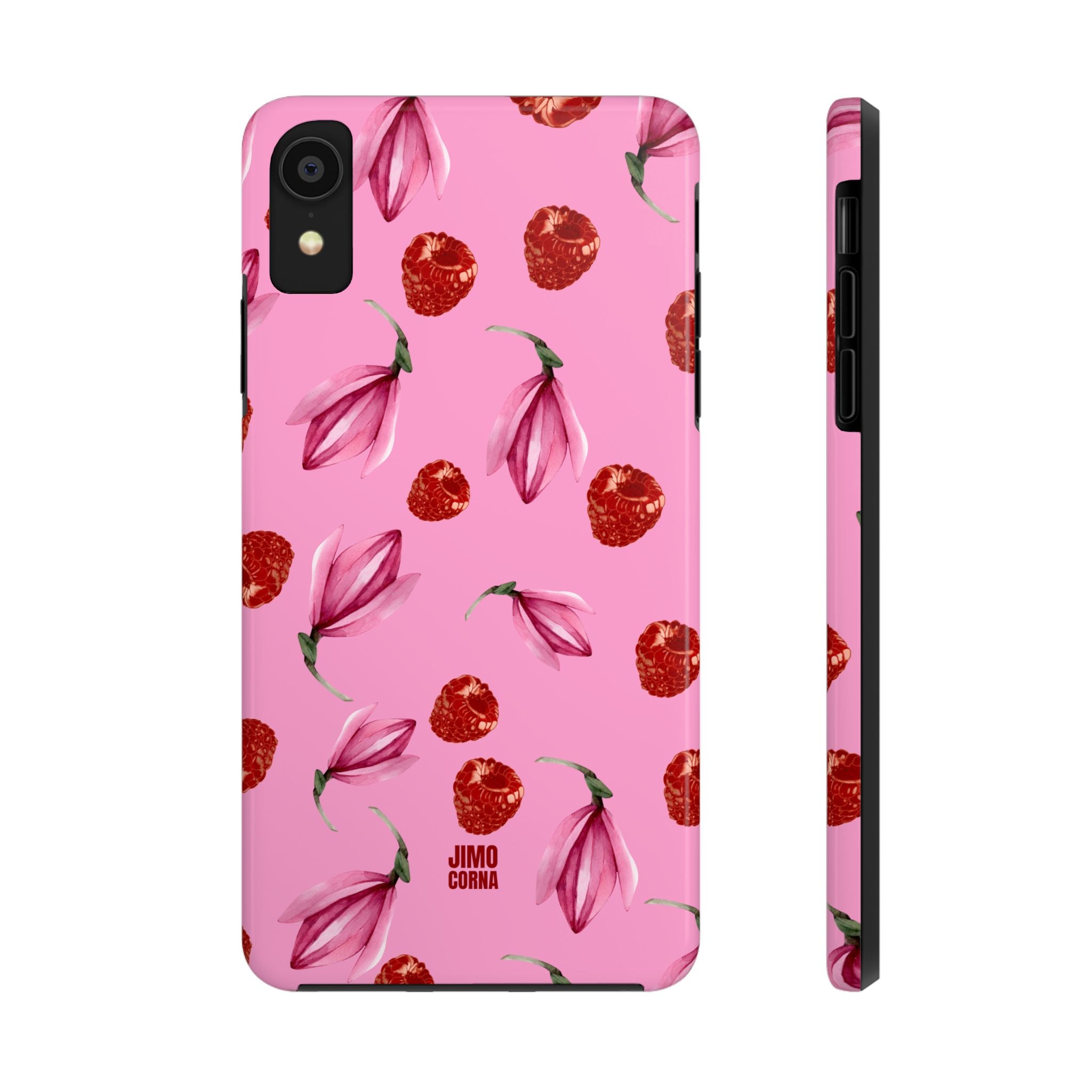 Raspberries and Flowers